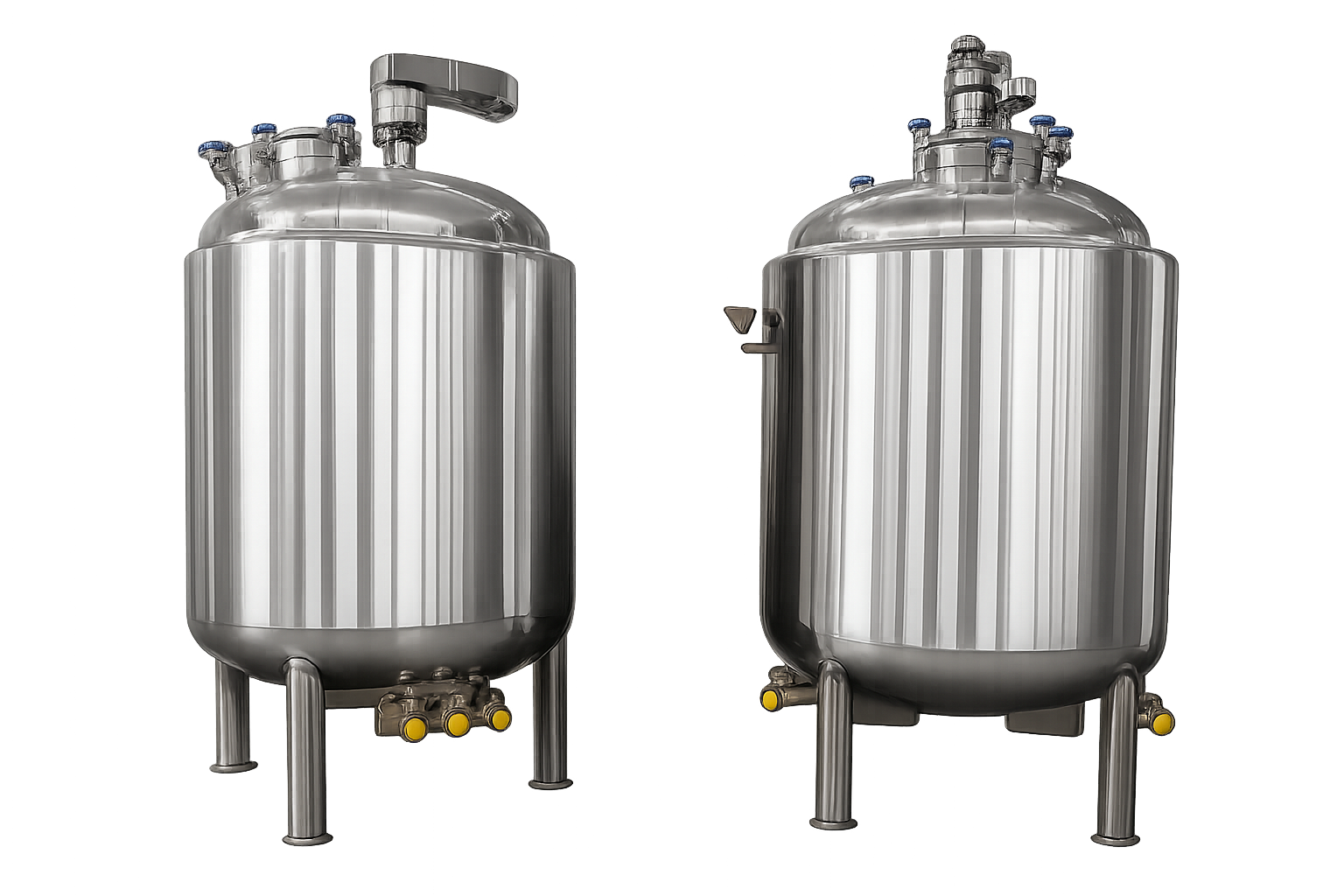 Industrial receiver vessel