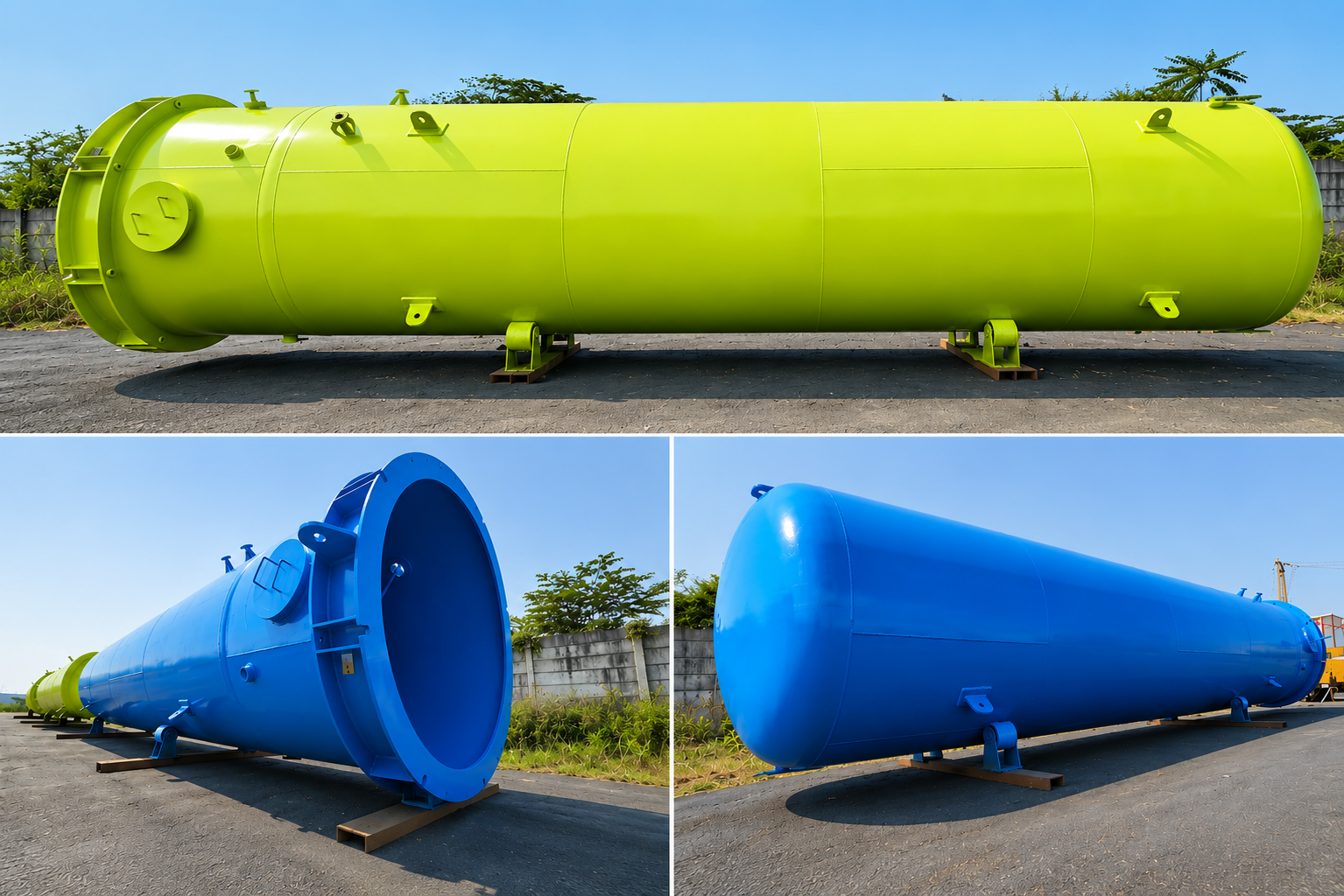 Hydrogen Peroxide Plant 60 MTPD process equipment exported to Indonesia by Creative Engineering Gujarat