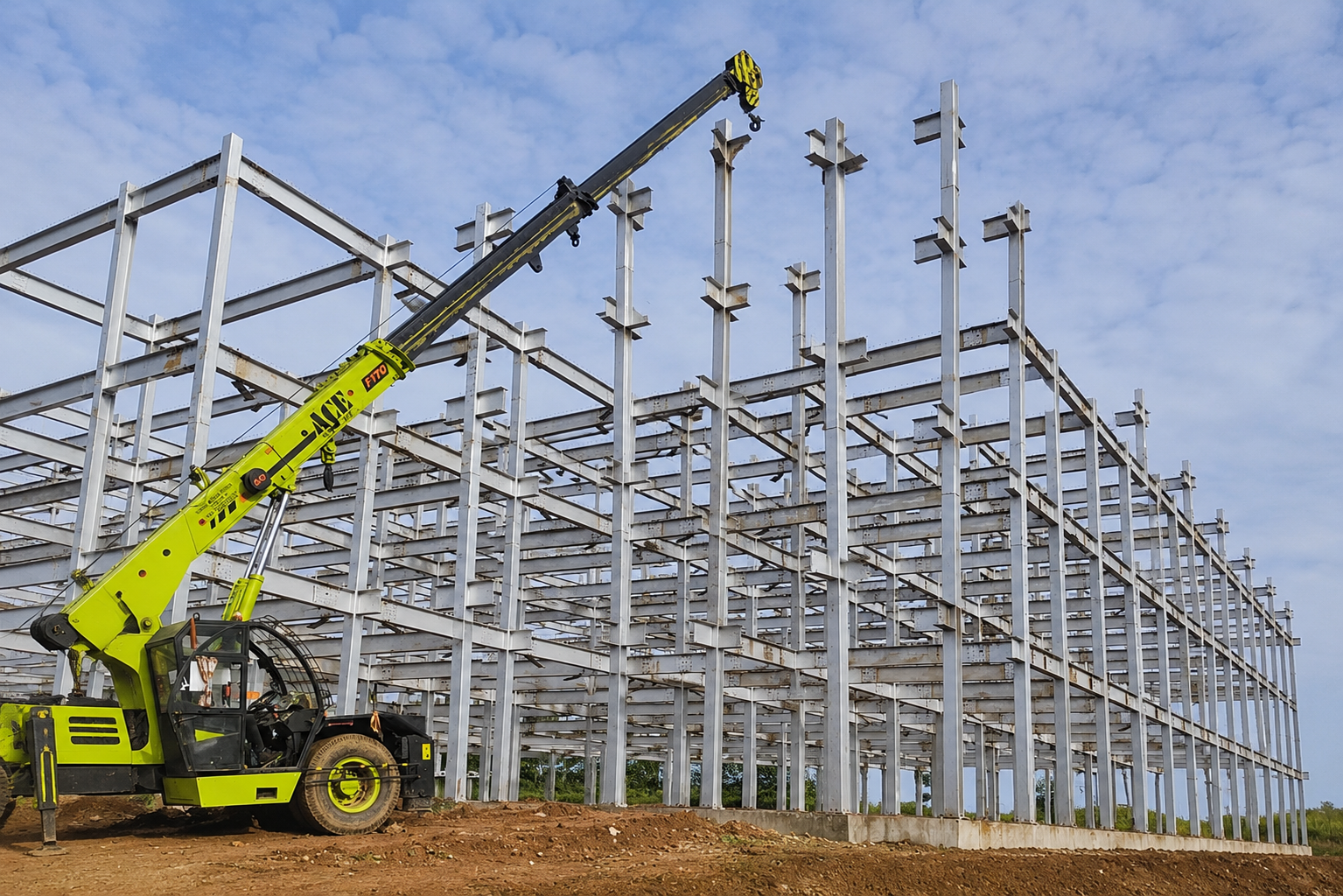 Heavy Steel Structure Fabrication